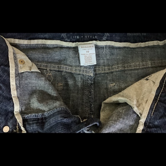 Sonoma denim skirt Sz L - Picture 4 of 5